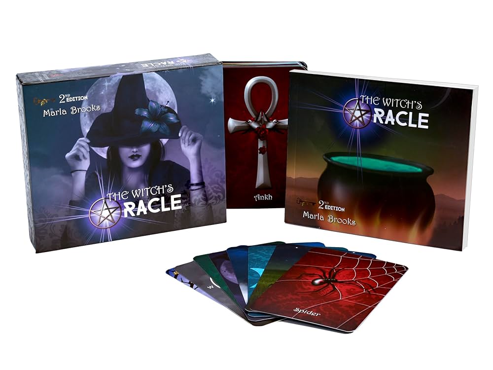 新品[完全限定品]W.I.T.C.H. Oracle Deck&Book[英語] The Witch's Oracle, 2nd Edition: (Oracle Kit Box Set with 45